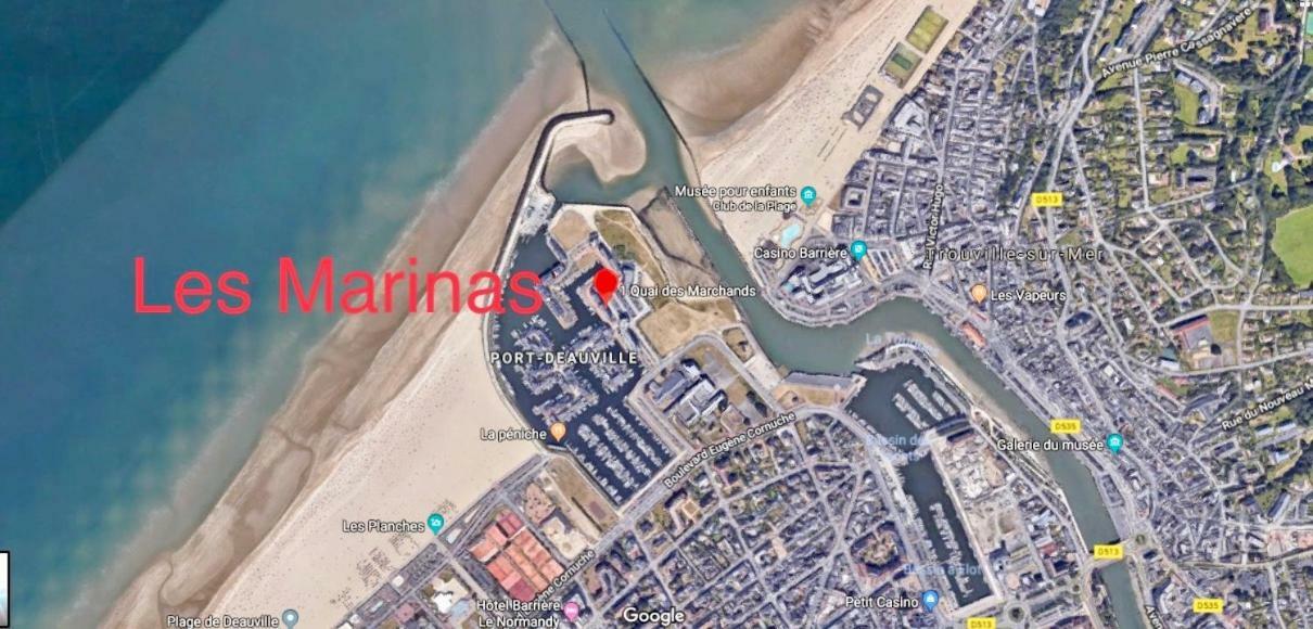 Les Marinas Port Deauville Bagian luar foto